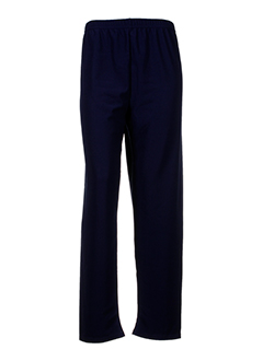 atlanta pantalons femme de couleur bleu fonce
