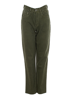 rosa rosam jeans femme de couleur vert fonce
