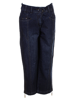 sandwich jeans femme de couleur bleu