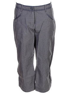 sandwich pantacourts femme de couleur gris