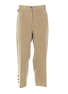 gelco pantacourts femme de couleur beige