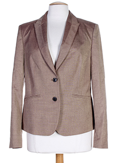 esprit vestes femme de couleur marron clair