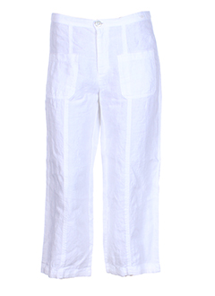 rivieres de lune pantacourts femme de couleur blanc
