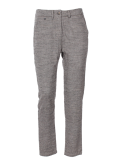 ottod'ame pantalons femme de couleur marron
