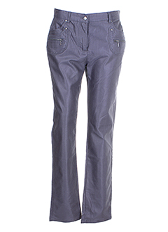 jensen pantalons femme de couleur gris