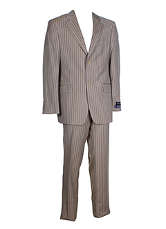 griffe noire ensemble homme de couleur beige