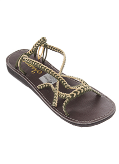 la marine chaussures femme de couleur vert