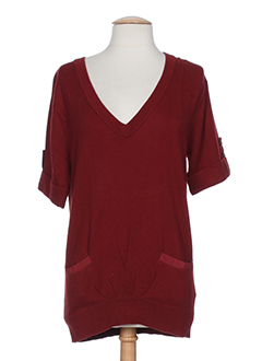 2 et two cols et v femme de couleur rouge (photo) 2 et two cols et v femme de couleur rouge (photo)