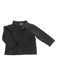 taille 0 chemises fille de couleur gris