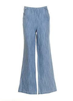 rosa rosam pantalons femme de couleur bleu
