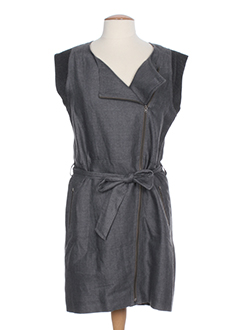 rivieres de lune robes femme de couleur gris