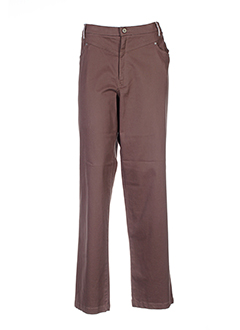rosa rosam pantalons femme de couleur marron