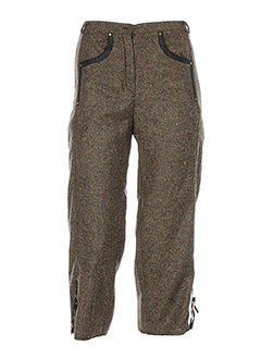my way pantacourts femme de couleur marron