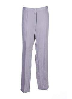 jean gabriel pantalons femme de couleur gris