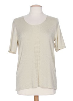 telmail pulls femme de couleur beige
