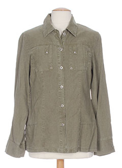 lewinger vestes femme de couleur vert