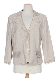 atika vestes femme de couleur beige