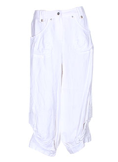 fille des sables pantacourts femme de couleur blanc