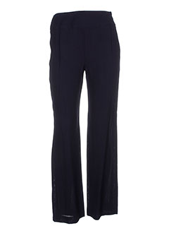 francois favel pantalons femme de couleur noir