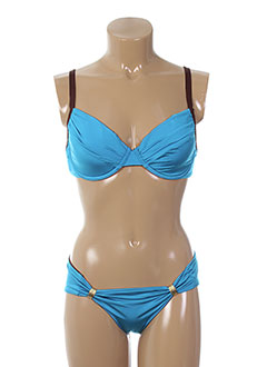 bluelobster maillots de bain femme de couleur bleu