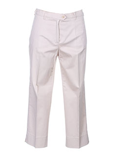 lucia pantacourts femme de couleur beige