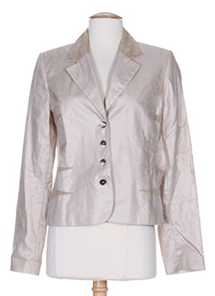nathalie chaize vestes femme de couleur beige