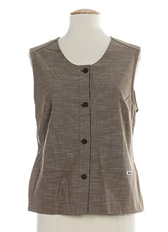 chrismas's gilets femme de couleur marron