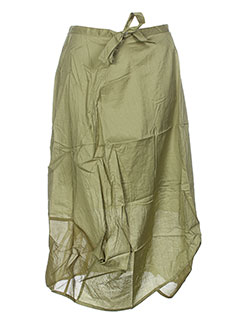 marie la lune jupes femme de couleur vert