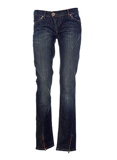 rwd jeans femme de couleur bleu
