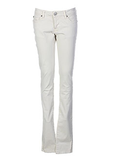 heartless jeans pantalons femme de couleur beige