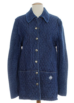 blue willi's vestes femme de couleur bleu