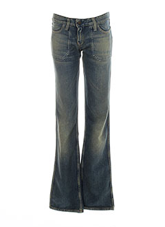 meltin'pot jeans femme de couleur bleu