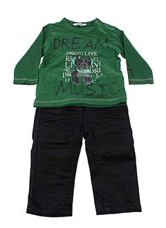 3 et pommes t et shirt et pantalon garcon de couleur vert (photo) 3 et pommes t et shirt et pantalon garcon de couleur vert (photo)
