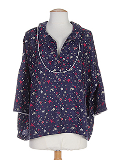 mkt studio t-shirts femme de couleur bleu