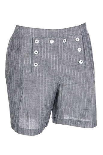 marie.valois shorts / bermudas femme de couleur gris