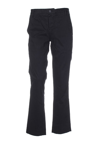 joe retro pantalons homme de couleur noir