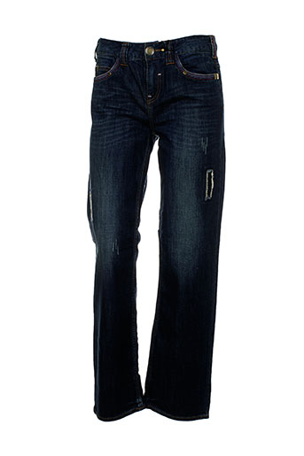 ddp jeans femme de couleur bleu