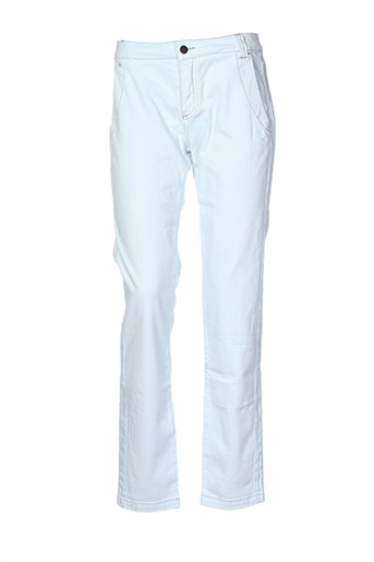 my pants pantalons femme de couleur bleu