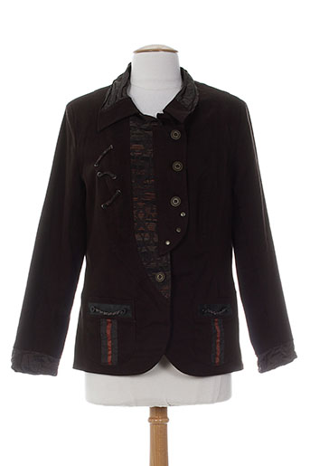 jean gabriel vestes femme de couleur marron