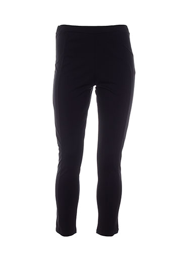 carole richard pantalons femme de couleur noir