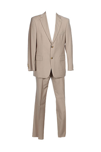 hugo boss costumes homme de couleur beige