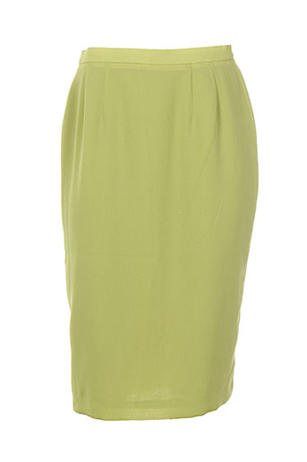 jean biolay jupes femme de couleur vert