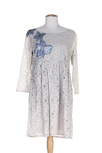 ambre babzoe robes femme de couleur gris