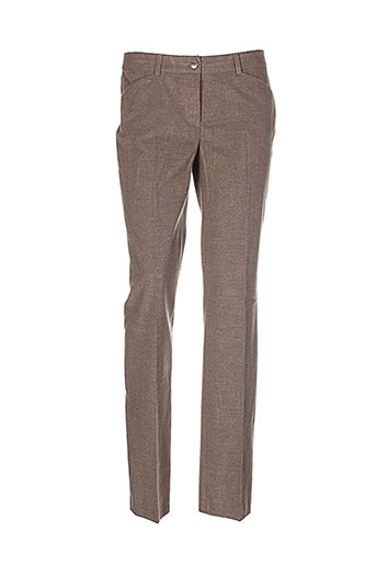 apriori pantalons femme de couleur marron