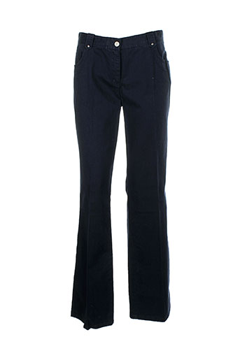 apriori pantalons femme de couleur bleu