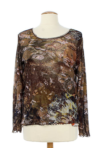 jensen chemises femme de couleur marron