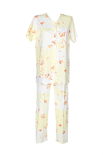 bleu roy lingerie femme de couleur jaune