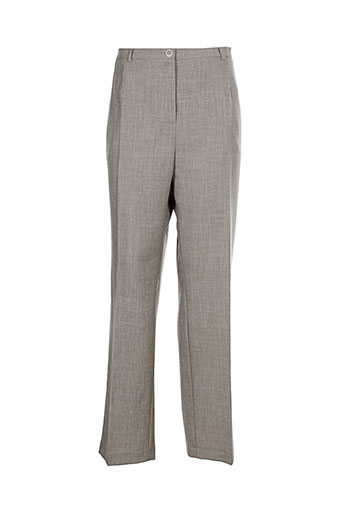 villa bleue pantalons femme de couleur beige