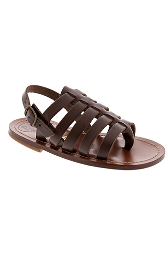pepe chaussures fille de couleur marron