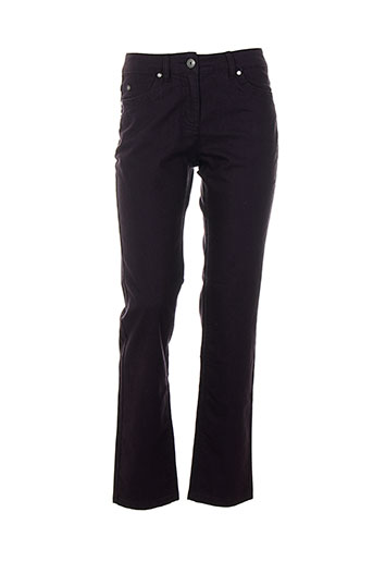 brandtex pantalons femme de couleur violet